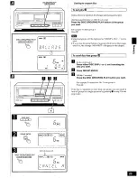 Preview for 25 page of Technics SC-S2050 Operating Instructionsand Owner'S Manualand Owner'S Manual