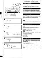 Preview for 34 page of Technics SC-S2050 Operating Instructionsand Owner'S Manualand Owner'S Manual