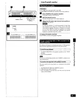 Preview for 41 page of Technics SC-S2050 Operating Instructionsand Owner'S Manualand Owner'S Manual