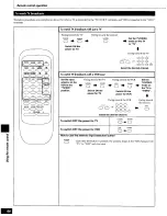 Preview for 46 page of Technics SC-S2050 Operating Instructionsand Owner'S Manualand Owner'S Manual