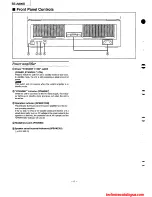 Preview for 6 page of Technics SE-A800D Serivce Manual