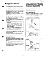 Preview for 3 page of Technics SEHD-51 Service Manual