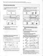 Preview for 9 page of Technics SL-P1000 Operating Instructions Manual