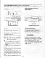 Preview for 12 page of Technics SL-P1000 Operating Instructions Manual