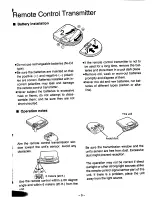 Preview for 9 page of Technics SL-XP505 Operating Instructions Manual