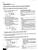 Preview for 14 page of Technics SL-XP505 Operating Instructions Manual