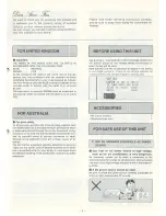 Preview for 3 page of Technics ST-CO1 Operating Instructions Manual