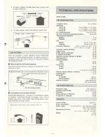 Preview for 9 page of Technics ST-CO1 Operating Instructions Manual