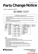 Preview for 18 page of Technics SU-9070 (X) Service Manual