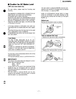 Preview for 3 page of Technics SU-A700MK3 Service Manual