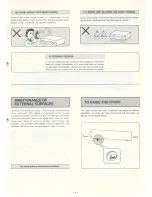 Preview for 5 page of Technics SU-C 01K Operating Instructions Manual