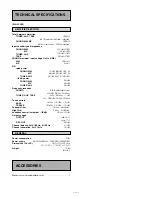 Preview for 10 page of Technics SU-C01 Operating Instructions Manual