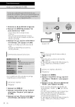 Preview for 78 page of Technics SU-G30 Owner'S Manual