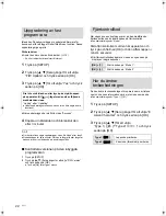 Preview for 204 page of Technics SU-R1 Operating Instructions Manual