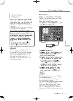 Preview for 49 page of Technics SU-R1000 Operating Instructions Manual