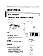 Preview for 4 page of Technics SX-K500 Manual