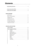 Preview for 5 page of Technics SX-PR700 Owner'S Manual