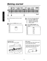 Preview for 12 page of Technics SX-PR700 Owner'S Manual