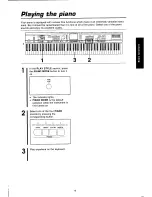 Preview for 15 page of Technics SX-PR700 Owner'S Manual