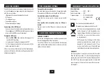 Preview for 11 page of Technika BB-129I Owner'S Handbook Manual