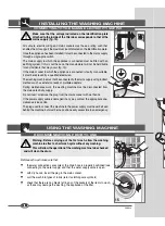 Preview for 8 page of Technika TWDC84 Instructions For Use Manual