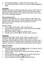 Preview for 109 page of Techno Line WS 9910 Instruction Manual