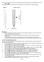 Preview for 12 page of Techno Line WS6447 Instruction Manual