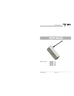 TECHNOFASE RDM BK43-1A Technical Manual preview