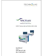 Technolas Victus User Manual preview