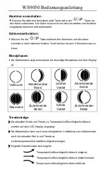 Preview for 9 page of Technoline WS9050 Manual