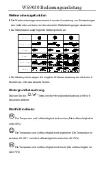 Preview for 13 page of Technoline WS9050 Manual