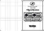 Preview for 1 page of TECHNYSOUND CDX-780 User Manual