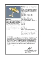 Preview for 8 page of Techone AEROLUS F3P Instruction Manual