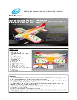 Preview for 1 page of Techone rainbow-epp Instruction Manual