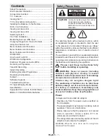 Preview for 3 page of TECHWOOD LED19AK13DVX Operating Instructions Manual