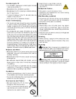 Preview for 4 page of TECHWOOD LED19AK13DVX Operating Instructions Manual