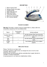 Preview for 8 page of TECHWOOD TFV-109 Instruction Manual