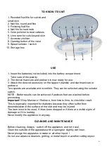 Preview for 6 page of TECHWOOD TMA-12 Instruction Manual