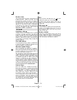 Preview for 60 page of TECHWOOD VL19TV1001 Operating Instructions Manual