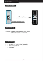 Preview for 9 page of Tecknet U601 User Manual