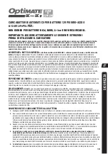 Preview for 19 page of TecMate Optimate TM500 Instructions For Use Manual