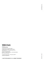 Preview for 46 page of TECNA T aD168 Operating Manual