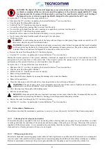 Preview for 61 page of TECNICOMAR ECOmar 145 S Instructions For The Installation, Use And Maintenance