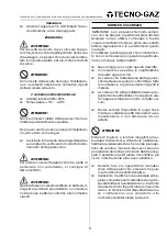 Preview for 3 page of Tecno-gaz IGEN-HAND Operating Manual