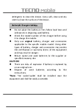 Preview for 16 page of Tecno Mobili 2ADYY-H7 User Manual