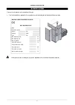 Preview for 8 page of Tecnoclima WIMBLEDON 145 Technical Information Assembly, Use And Maintenance Instructions