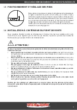 Preview for 51 page of Tecnodom Attila 10 TRAYS User And Maintenance Manual