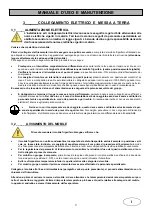 Preview for 9 page of Tecnodom GN 1/3 User And Maintenance Manual