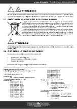 Preview for 13 page of Tecnodom VULCANO User And Maintenance Manual