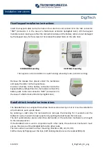 Preview for 10 page of Tecnosicurezza DigiTech Series Installation Instructions Manual